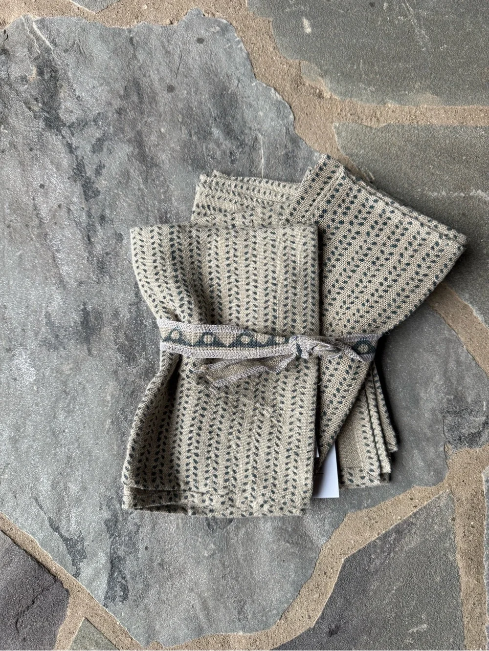 New🌟Terrain -Ripple Indigo -Napkins
